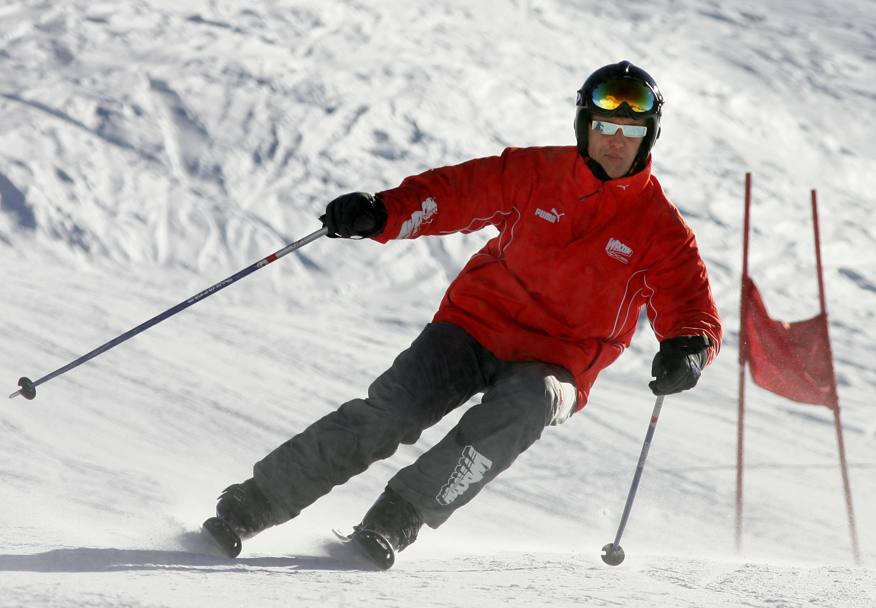 Michael Schumacher  sempre stato un appassionato di sci. Afp